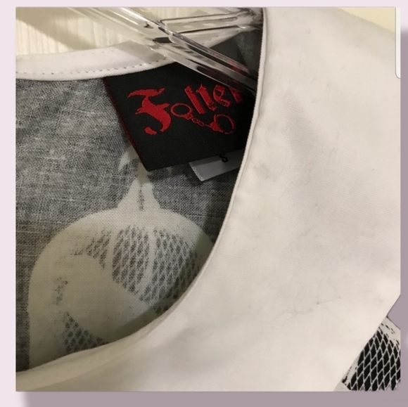 SzS Birdcage dress with peter pan collar - Picture 3 of 8